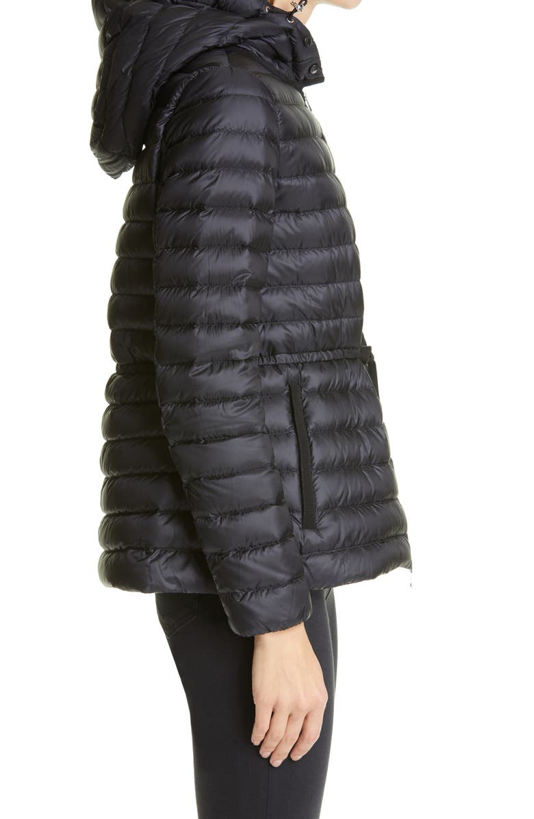 Moncler Raie Tie Waist Water Resistant Lightweight Down Puffer Jacket, Alternate, color, 