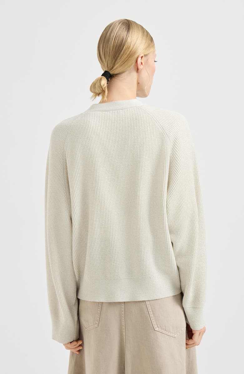 Brunello Cucinelli Cashmere cardigan, Alternate, color, Panama