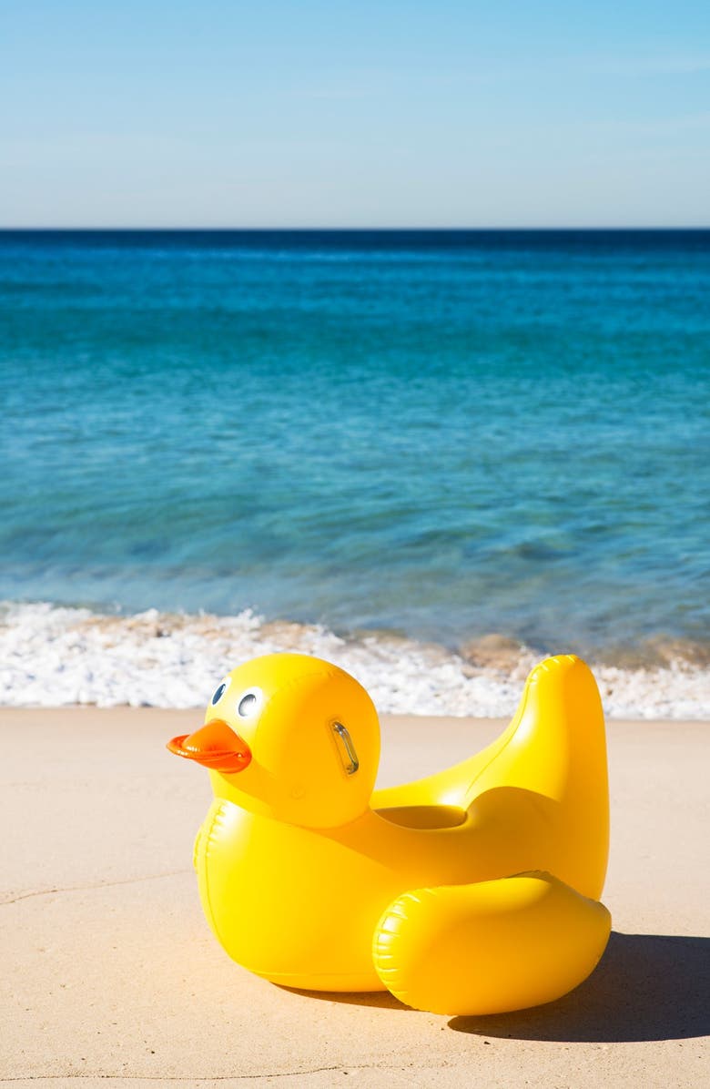 Sunnylife 'Really Big' Inflatable Duck Pool Floatie, Alternate, color,