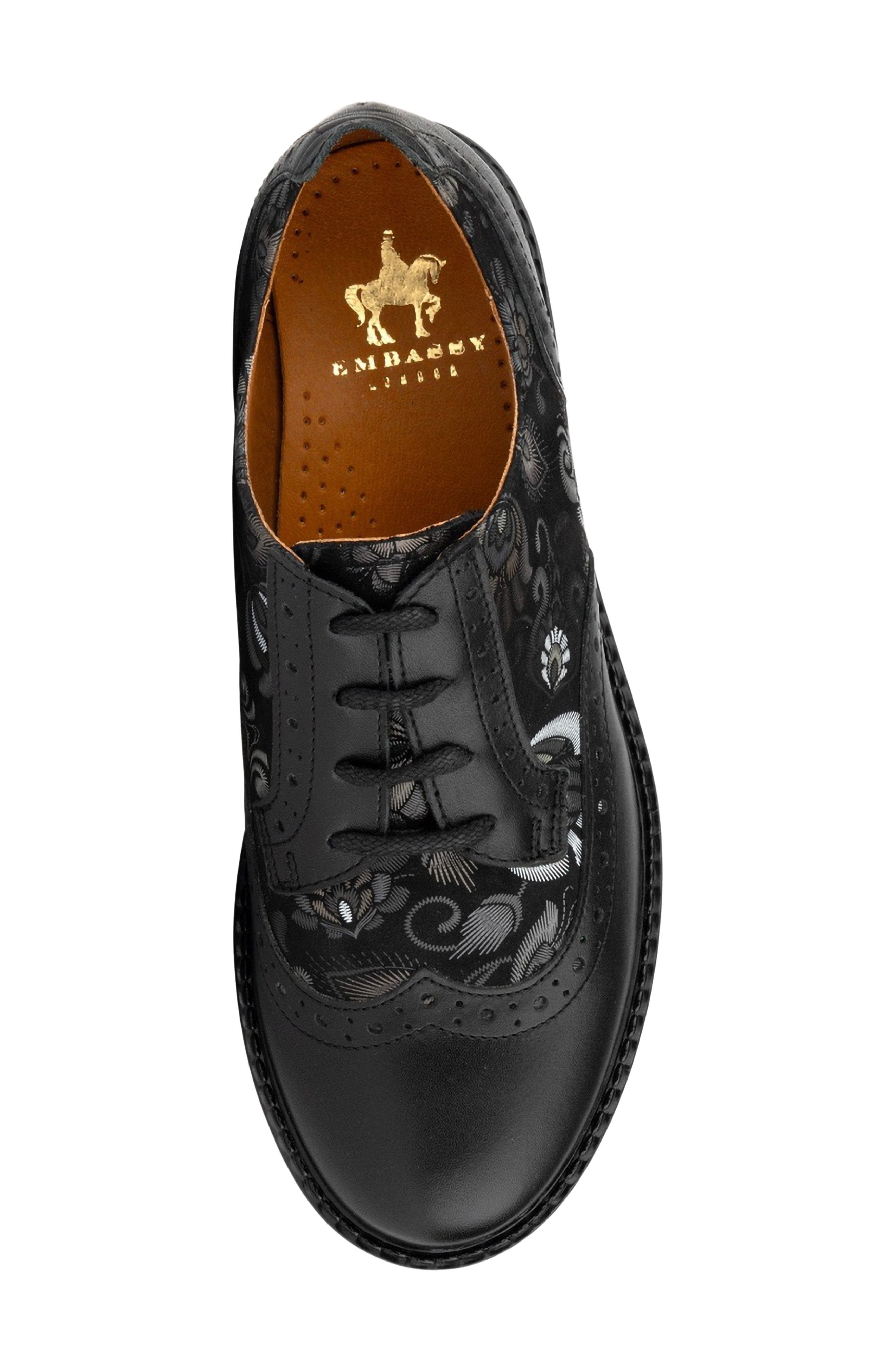 Camden Wingtip Derby, Alternate, color, BLACK