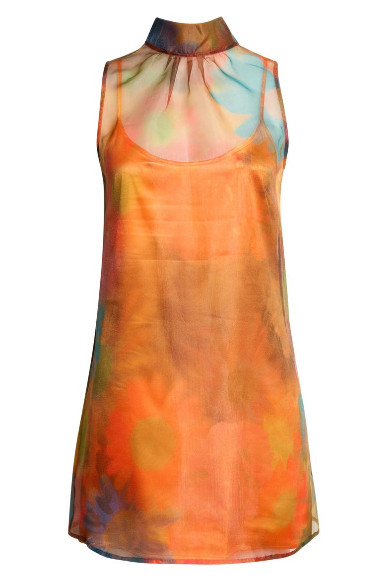 Albee Minidress, Main, color, SUPERBLOOM