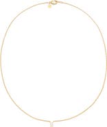 Petit Moments Call Me By Your Name Initial Pendant Necklace