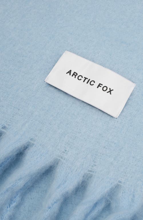 Arctic Fox & Co. Arctic Fox & Co The Stockholm Fringe Scarf In Blue