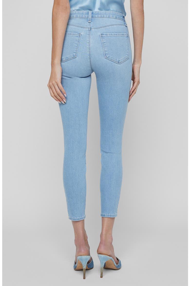 Margot High Waist Crop Skinny Jeans, Alternate, color, CRUZ