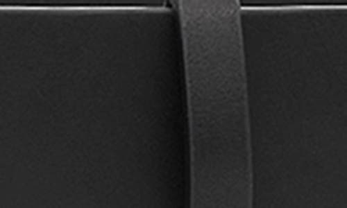 Rag & Bone Rounded Rebound Leather Belt In Black