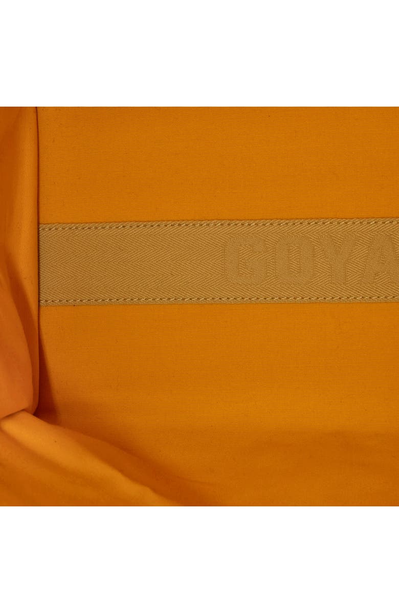 Pre-Owned Goyard Saint Leger Briefcase Backpack Coated Canvas, Alternate, color, Gray