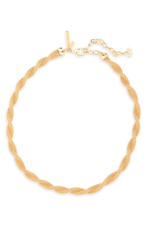 Serpentine Mesh Necklace