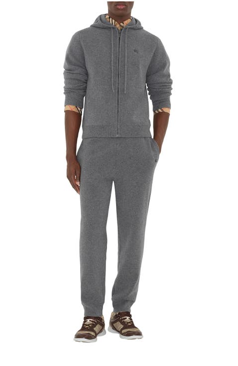 Cashmere Blend Zip Hoodie