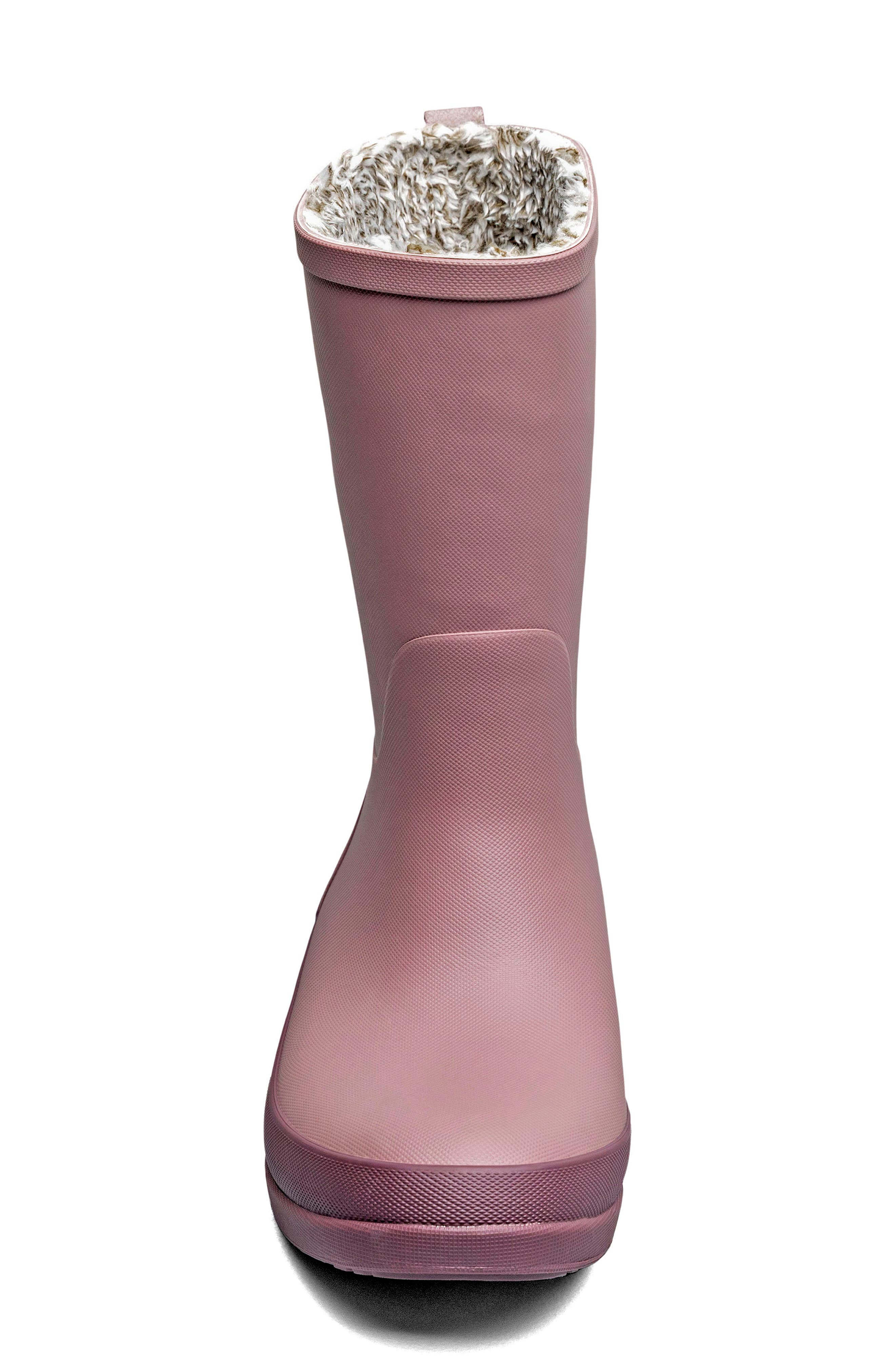 Amanda II Waterproof Rain Boot, Alternate, color, ROSE