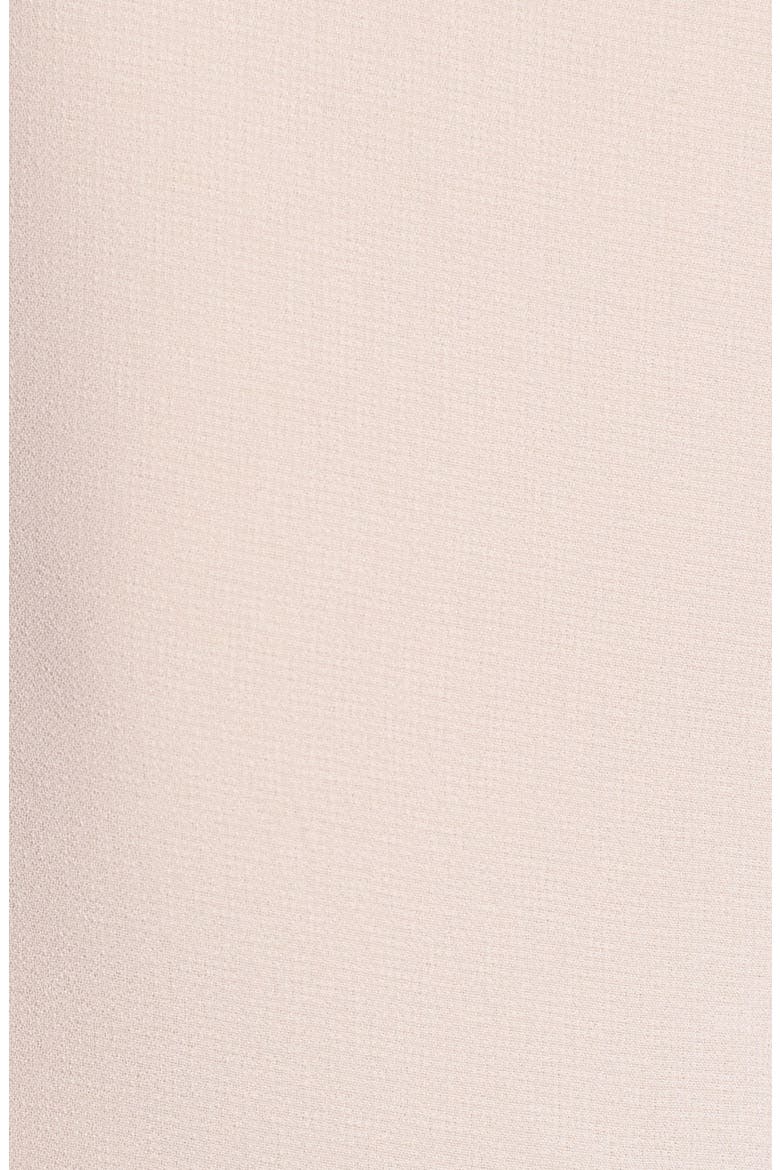 ASTR Embellished Neck Chiffon Tee, Alternate, color, BLUSH