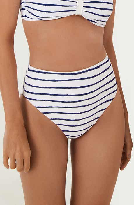 ViX Paula Hermanny Symphonie Bela Stripe High Waist Bikini Bottoms
