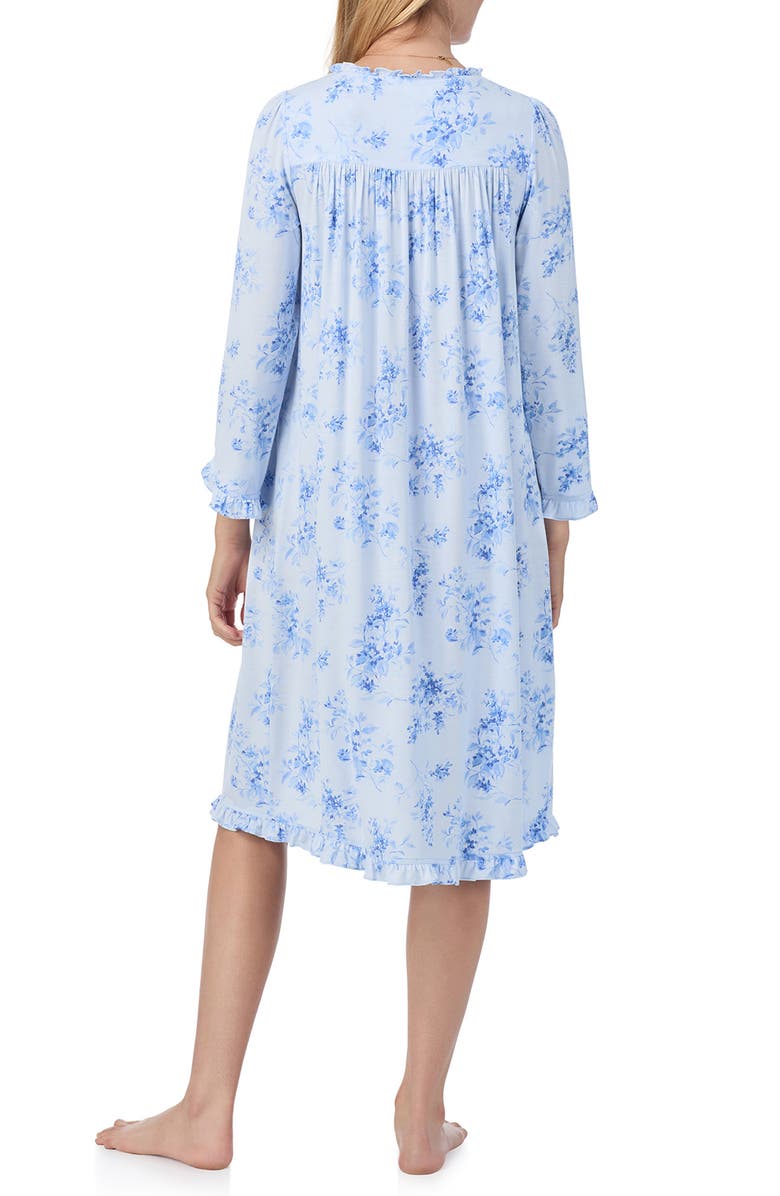 Eileen West Long Sleeve Stretch Modal Waltz Nightgown, Alternate, color, 