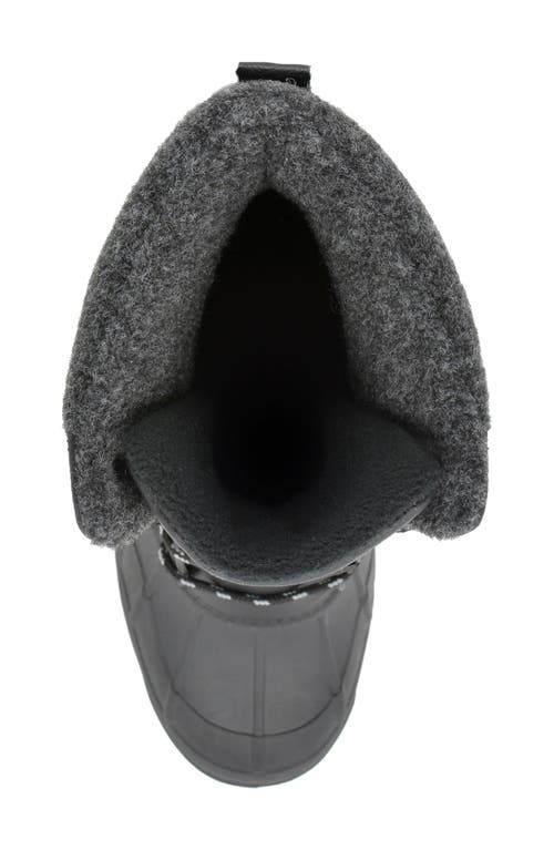 Polar Range Fowler Waterproof Snow Boot In Black