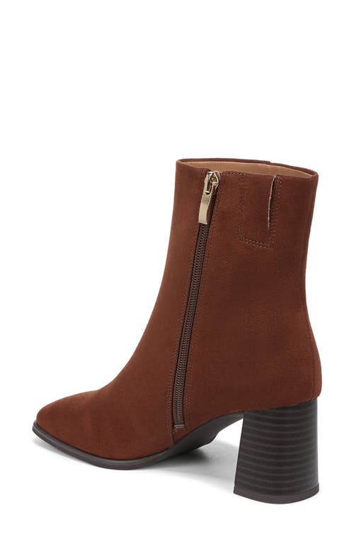 Nordstrom Rack Normandy Block Heel Bootie In Brown