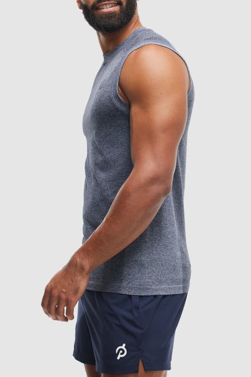 Peloton Seamless Muscle Tank In Deep Navy