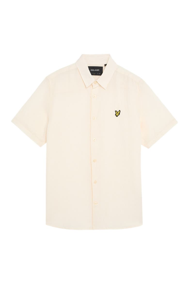 Hemp Short Sleeve Shirt, Alternate, color, Natural