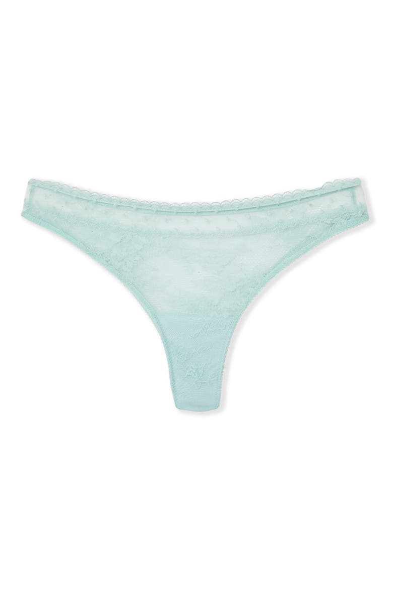 Plume Tanga Panties, Alternate, color, BLUE GREEN
