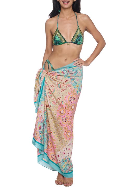 Pareo Convertible Midi Cover-Up Dress