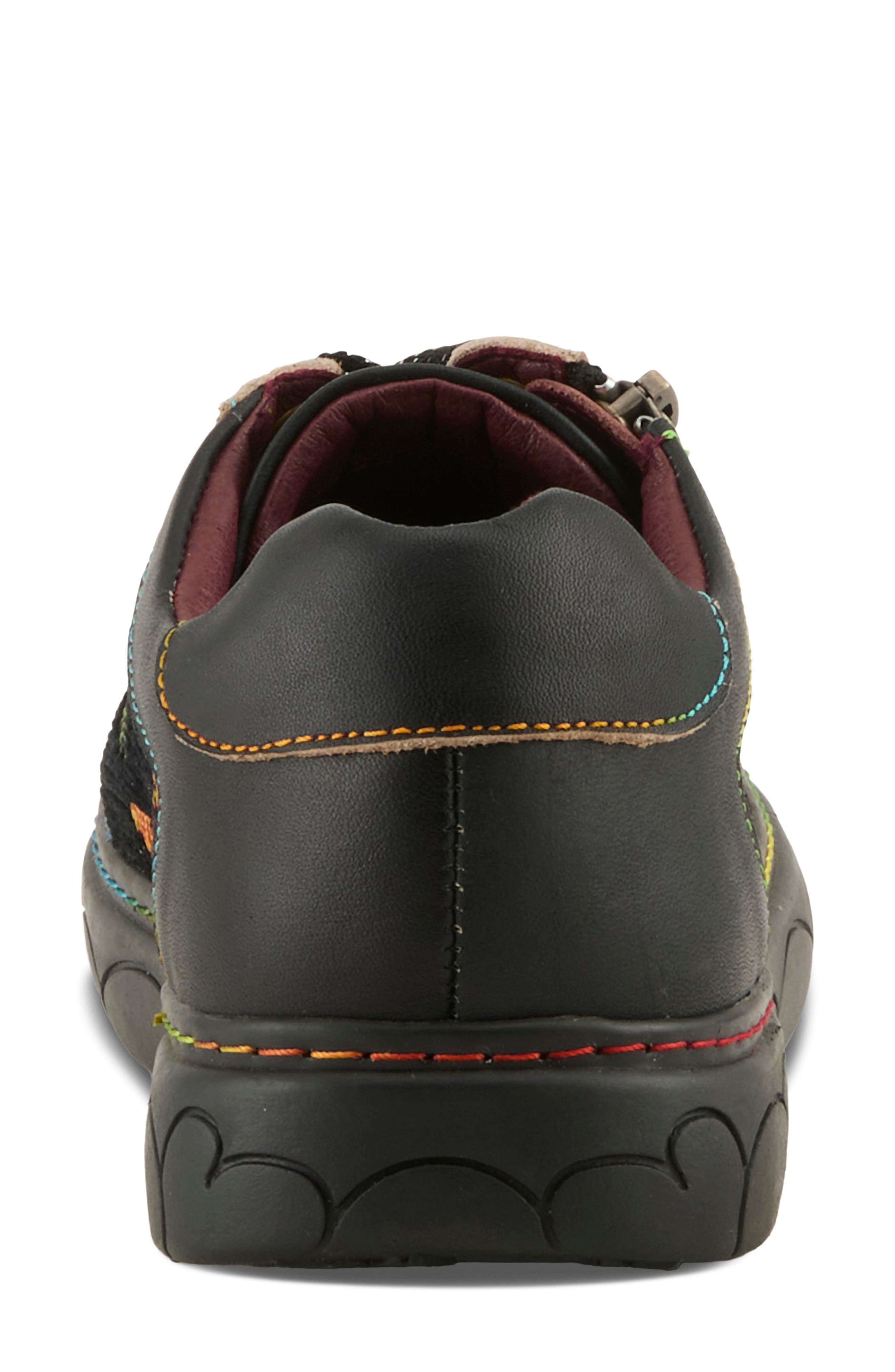 L'Artiste by Spring Step Danli Sneaker, Alternate, color, Black Multi