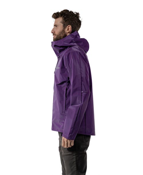 Woodpecker Wind Rain Shell Jacket In Purple