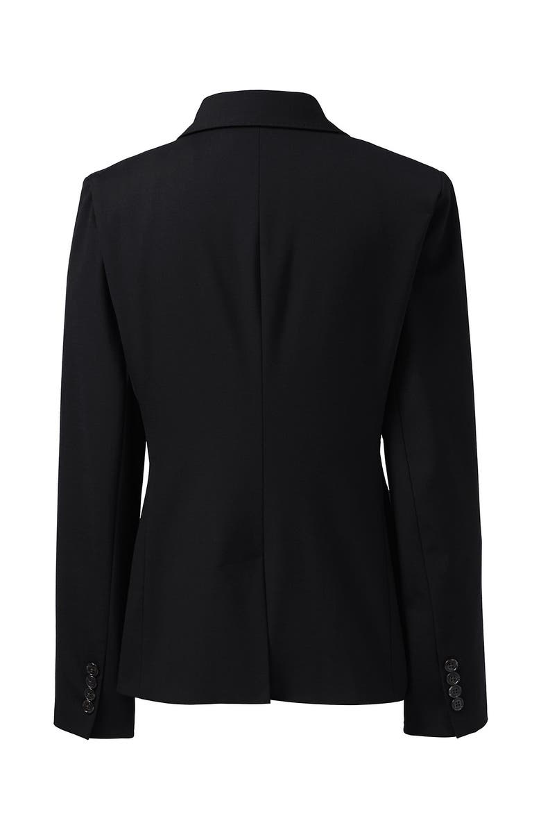 Lands' End Washable Wool Two Button Traditional Blazer, Alternate, color, 