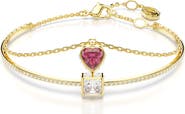 Swarovski Chroma Crystal Embellished Layered Bracelet