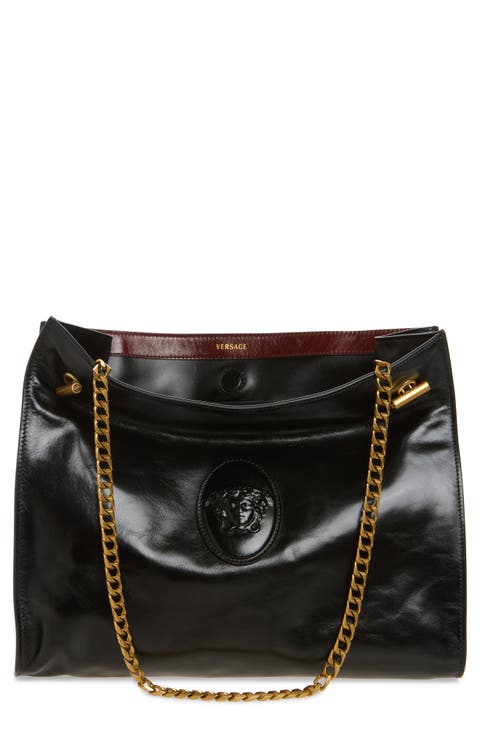 Medium Cabine Leather Shoulder Bag