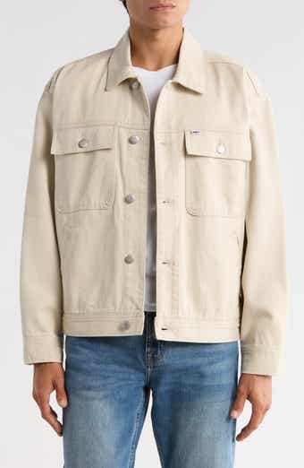 Obey Opena Regular Fit Denim Trucker Jacket