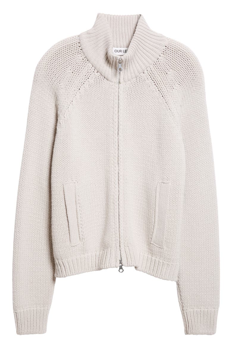 OUR LEGACY Ultra Merino Wool Zip Cardigan (Men) | Nordstrom