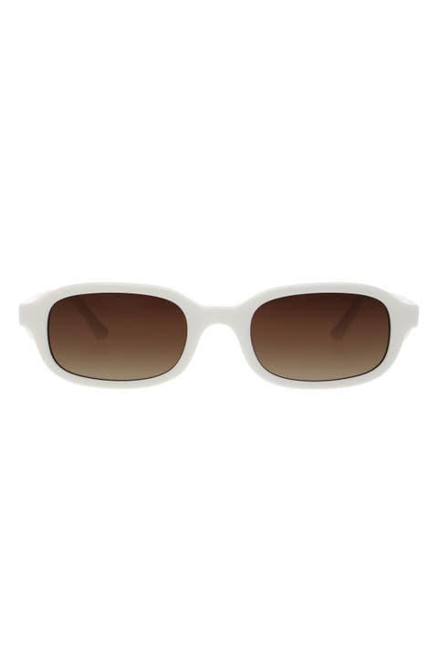 49mm Rectangular Sunglasses
