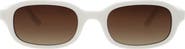 Florence by Mills 49mm Rectangular Sunglasses