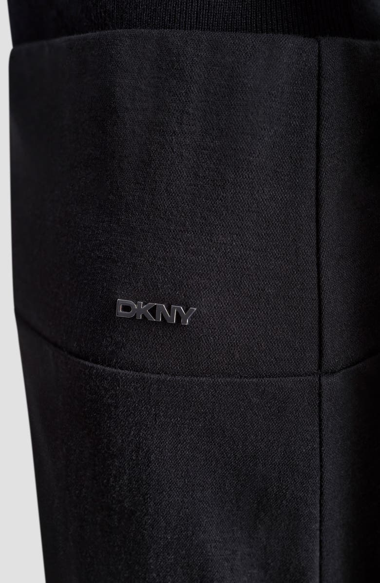 DKNY Arid A-Line Knit Midi Skirt, Alternate, color, Black