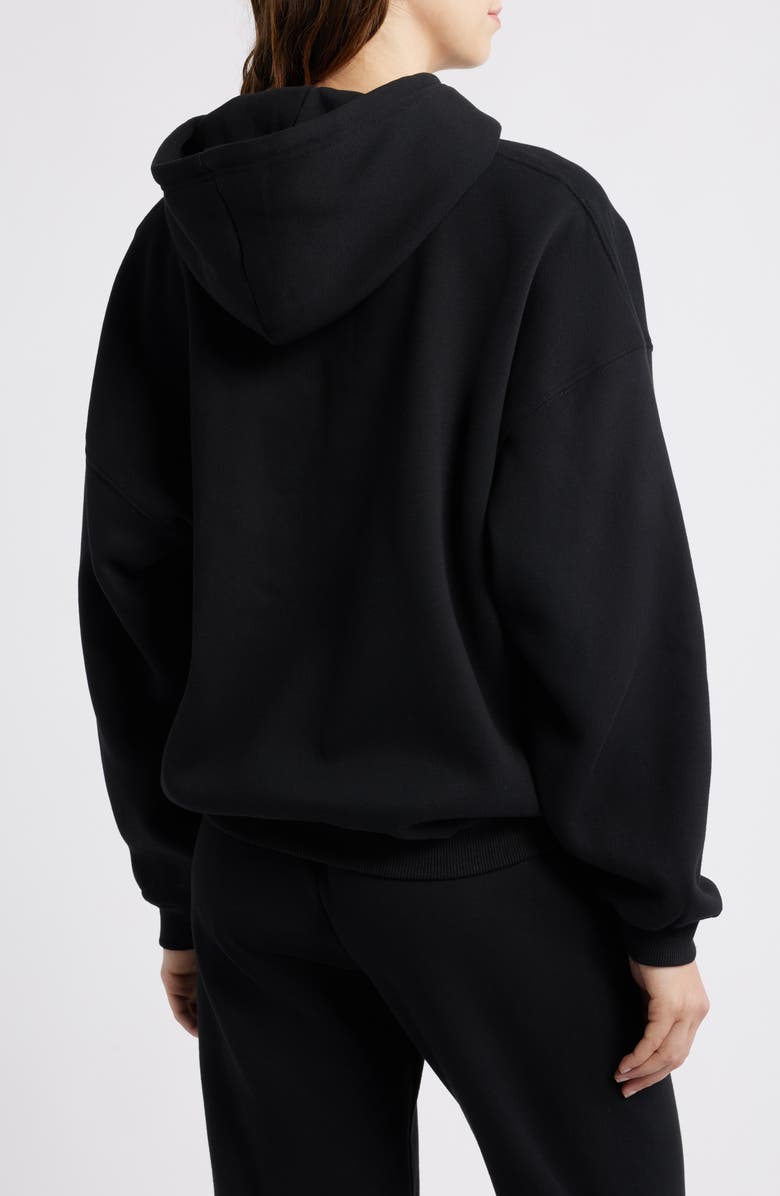 Princess Polly Brand Logo Hoodie, Alternate, color, Black