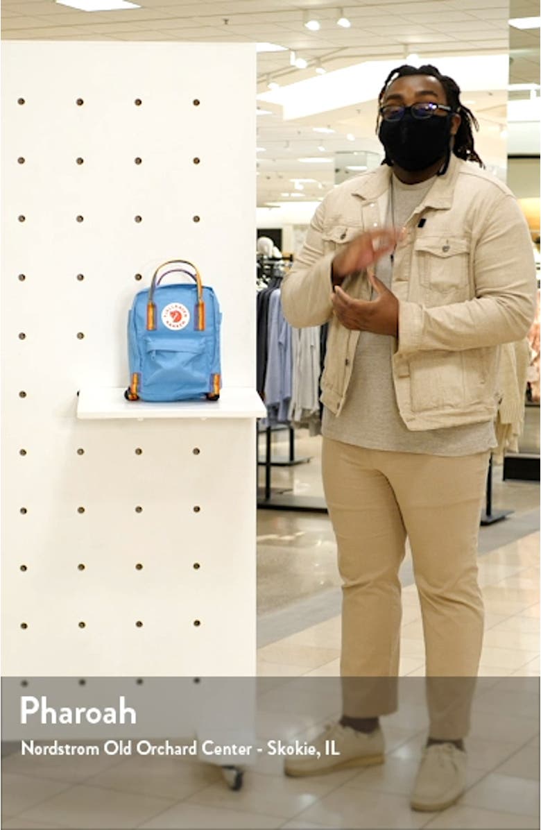 Mini Kånken Rainbow Water Resistant 13-Inch Laptop Backpack, sales video thumbnail