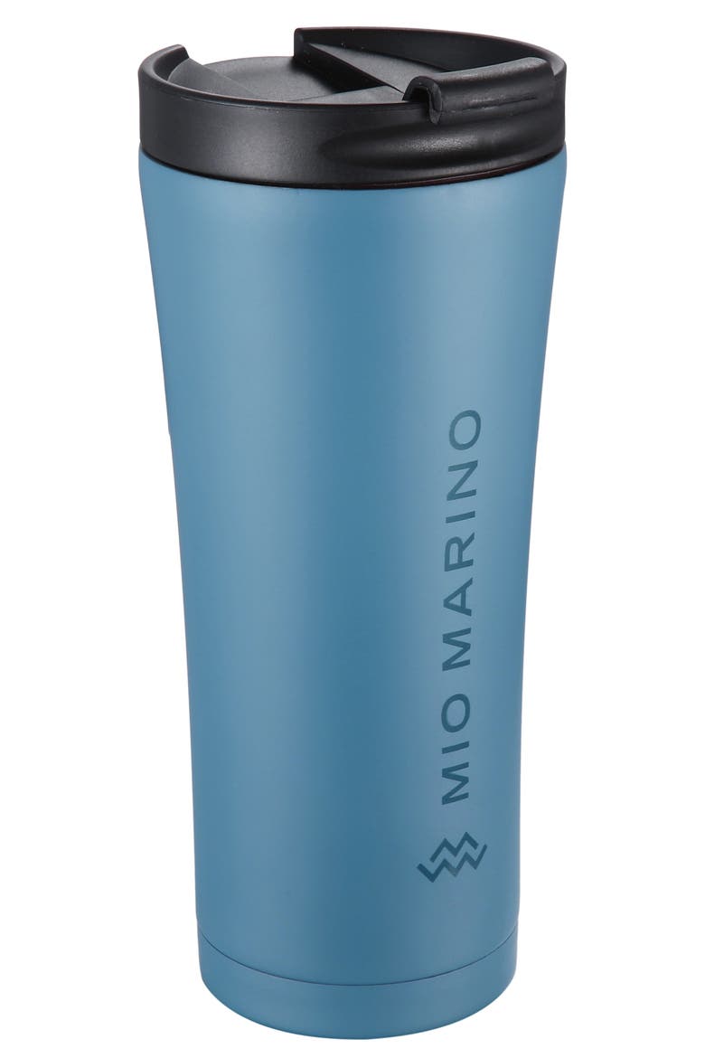 Vacuum-Insulated Stainless Steel Travel Mug 16 oz, Main, color, Cobalt Blue