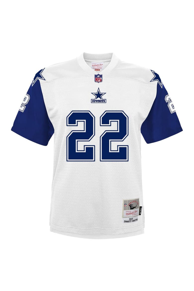 Toddler Mitchell & Ness Emmitt Smith White Dallas Cowboys 1994 Alternate Legacy Jersey, Alternate, color, White