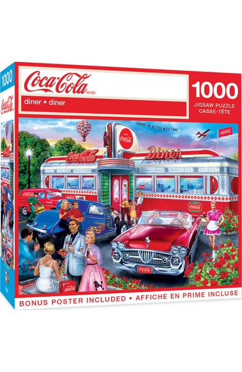 Coca-Cola Diner 1000 Piece Jigsaw Puzzle