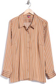 Vince Camuto Striped Button Front Shirt