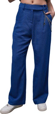 WILDFANG The Empower Jacquard Wide Leg Trouser