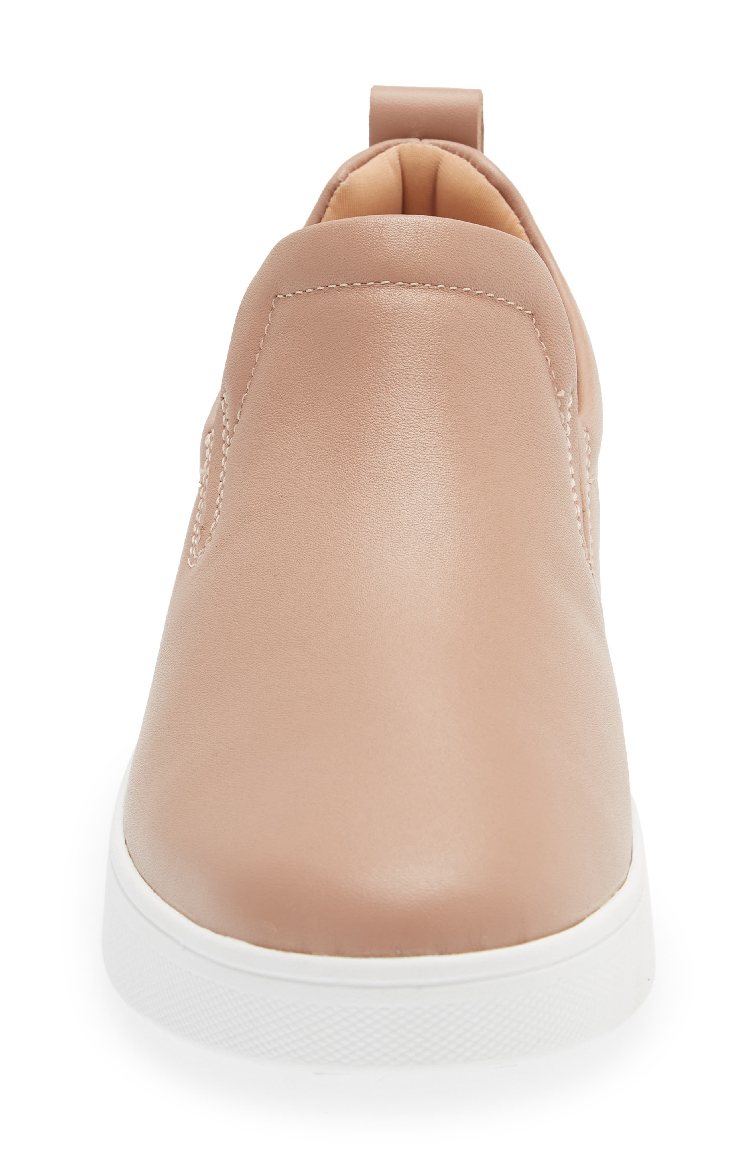 Rally Slip-On Sneaker, Alternate, color, NUDE