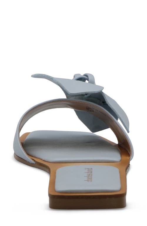 Charles David Ovum Slide Sandal In Pale Blue