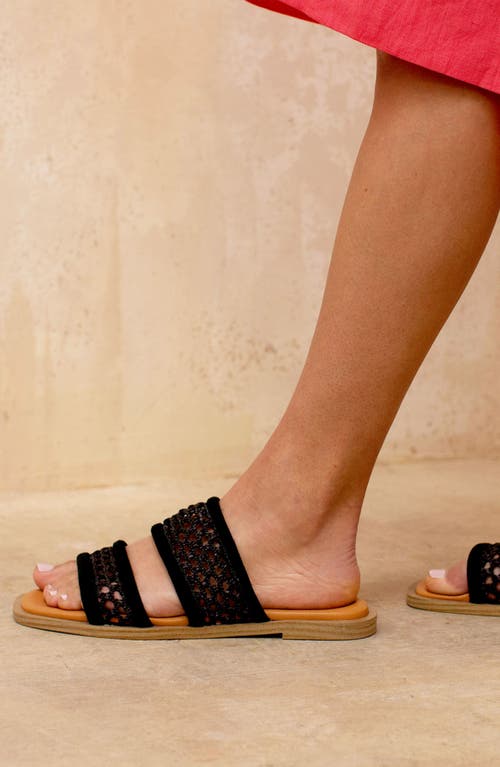 SEYCHELLES SEYCHELLES WATER LILLY SLIDE SANDAL