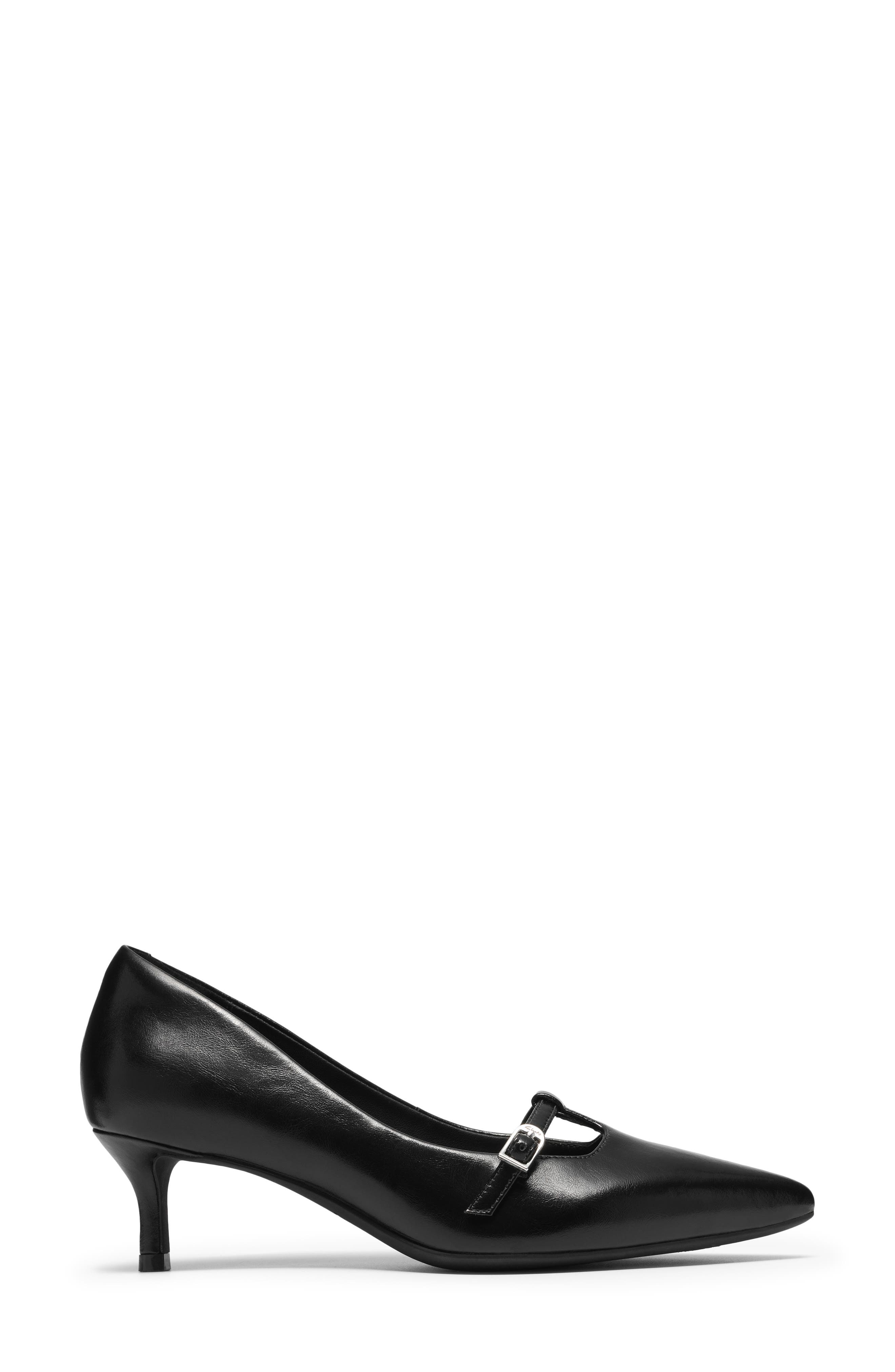 Zarey Jane Mary Jane Pump, Alternate, color, BLACK LEATHER
