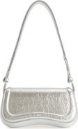 JW PEI Joy Metallic Faux Leather Shoulder Bag
