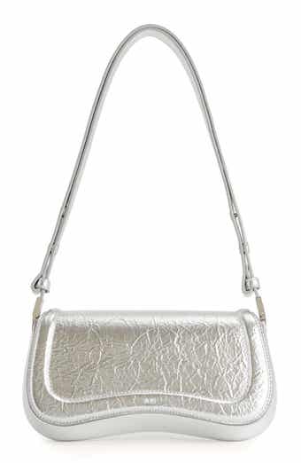 JW PEI Joy Metallic Faux Leather Shoulder Bag