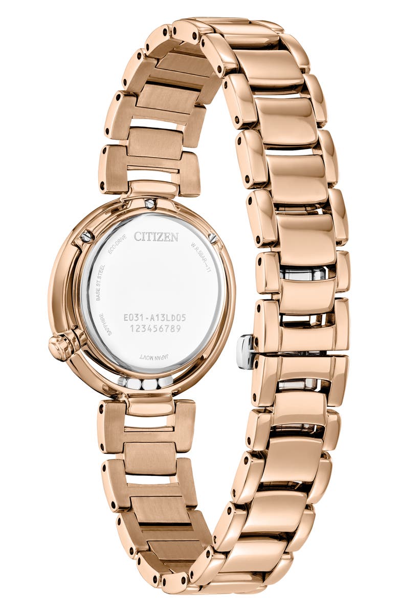 Citizen Dress Classic Bracelet Watch, 29.8mm, Alternate, color, Rose Gold-Tone