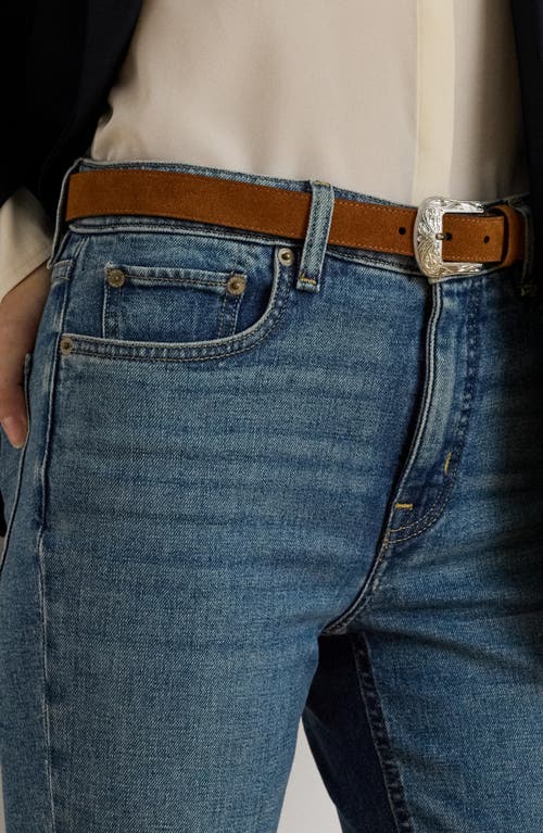 Ralph Lauren Lauren  High Waist Bootcut Jeans In Blue