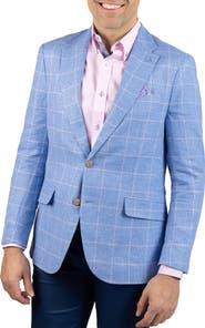 TailorByrd Yarn Dyed Windowpane Sport Coat