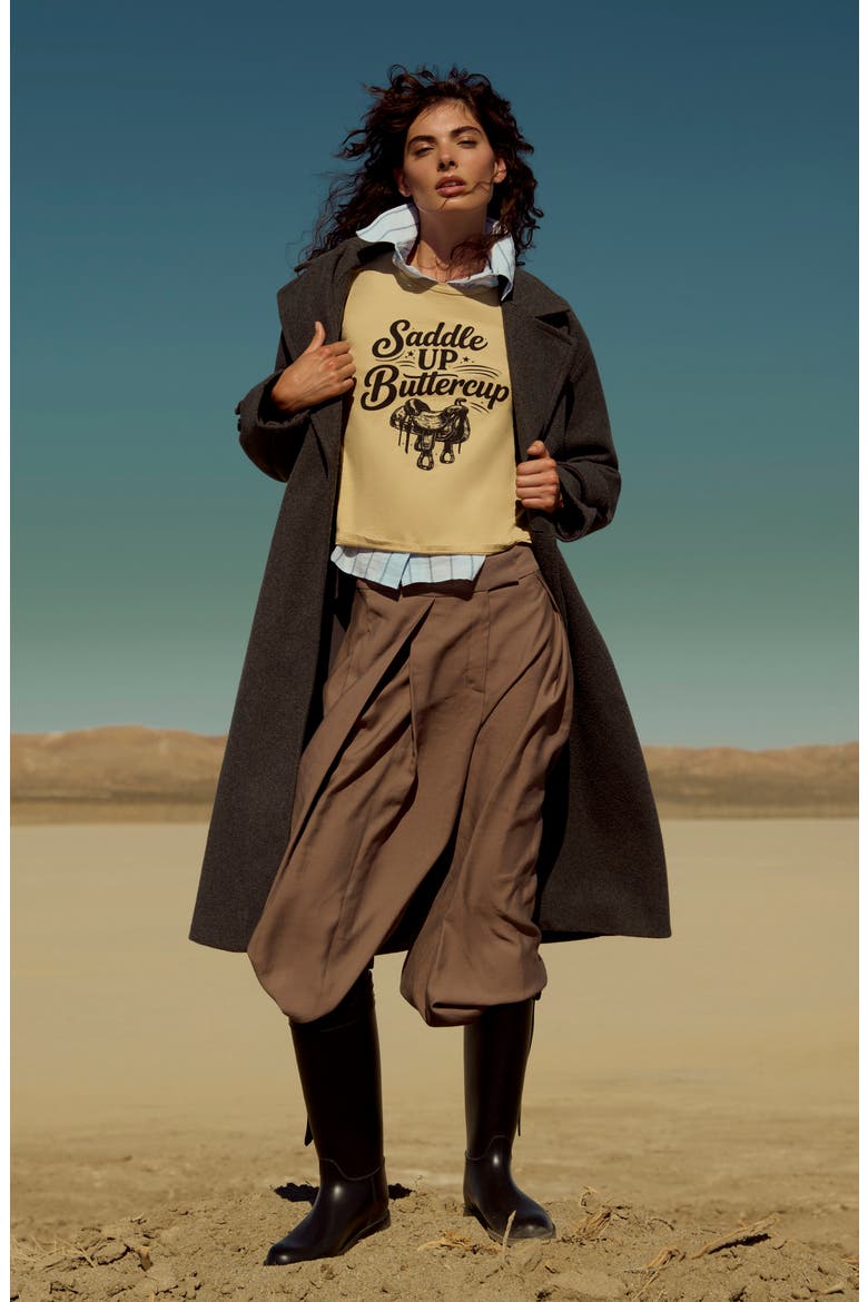 Saddle Up Graphic T-Shirt, Alternate, color, CAMEL