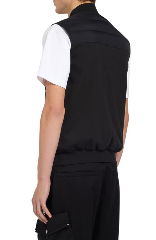 Moose Knuckles Air Down Anderson Vest In Black/black